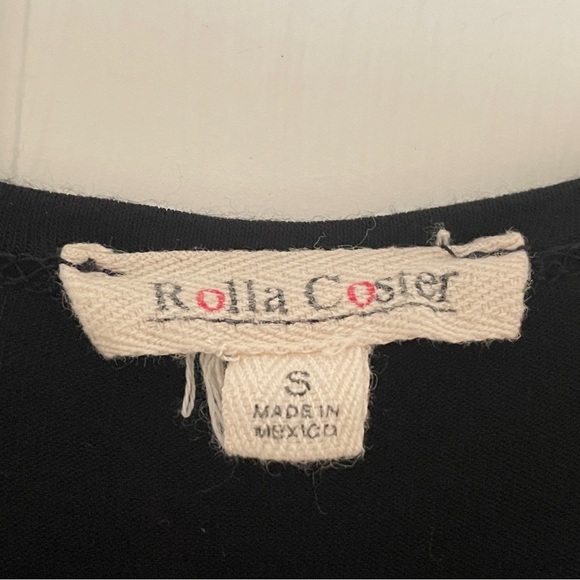 Black Jersey Twist-Front Dress - Picture 2 of 7